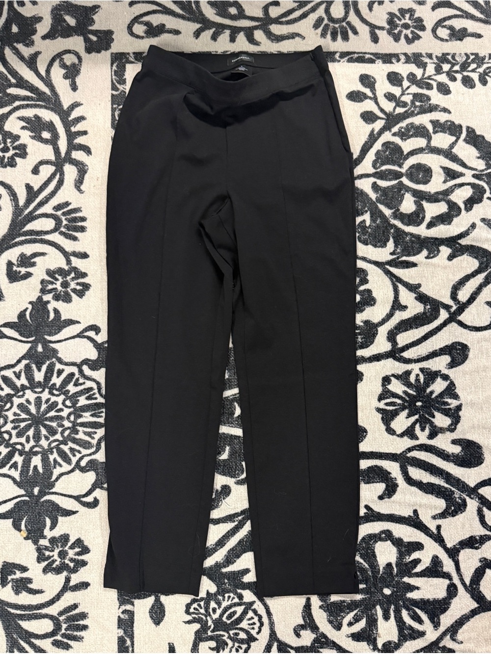 Black Seamed Pants